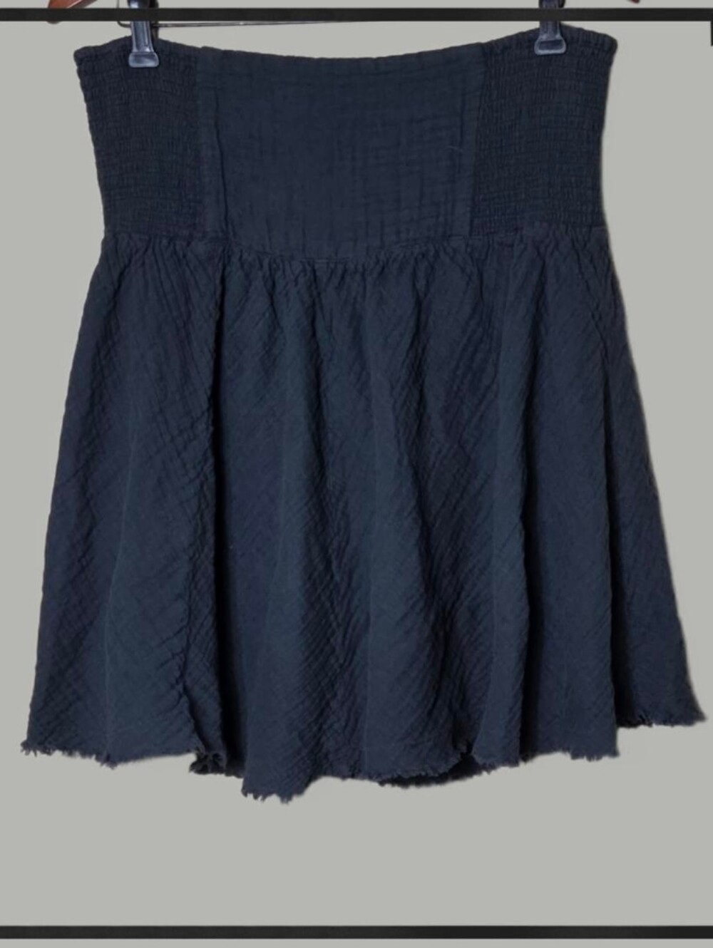 Natural Life Cotton Gauze Tiered Skirt XL